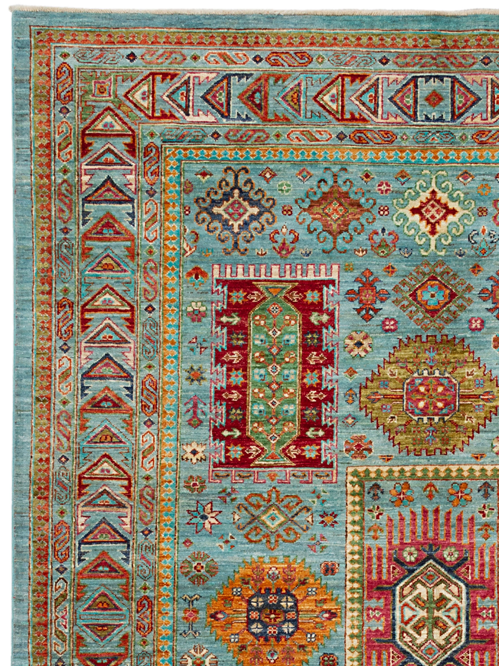 Kazak Ghazni ca. 176 x 254 cm, Unikat / Einzelstück