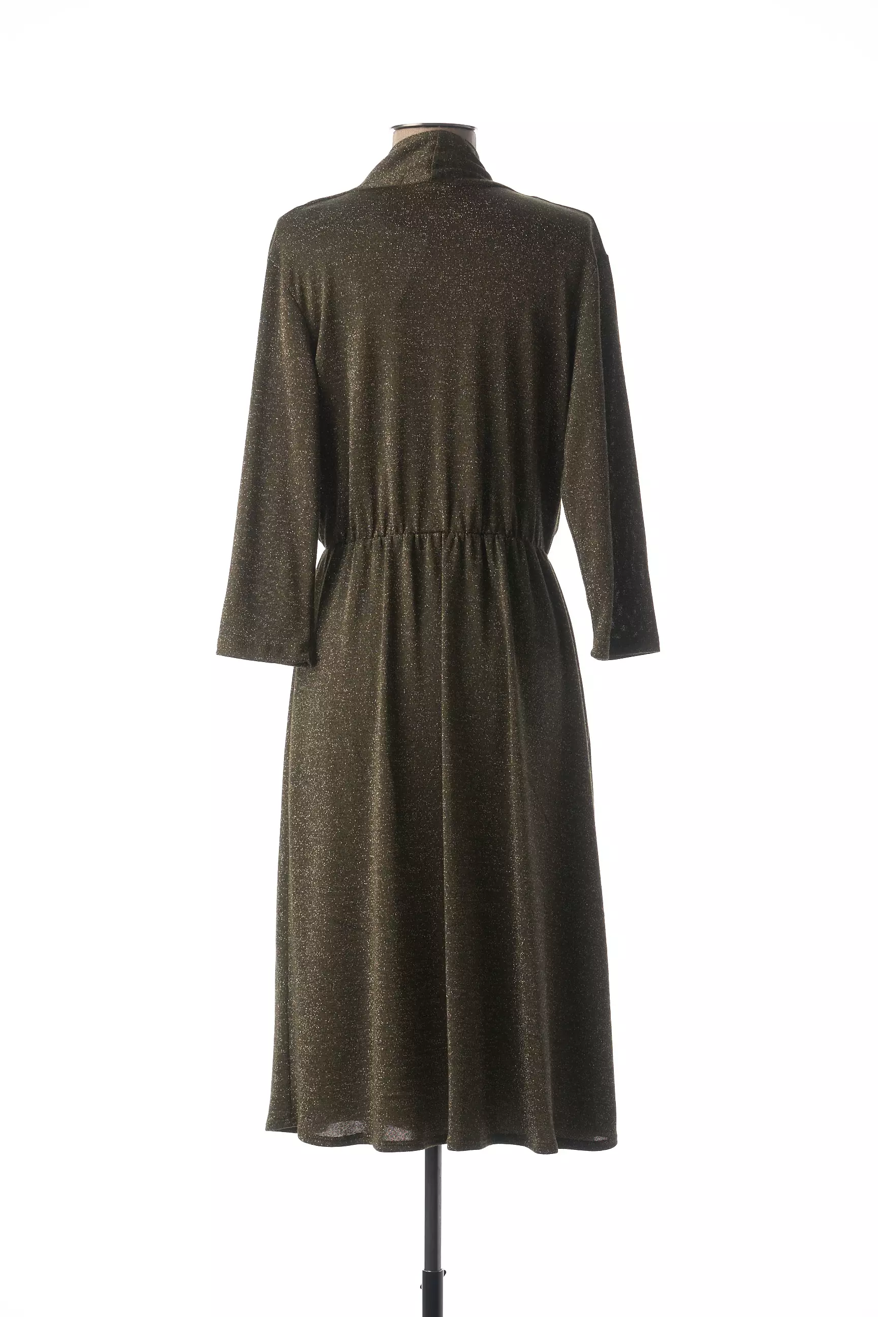 Julie Guerlande Robes Mi Longues Femme couleur vert