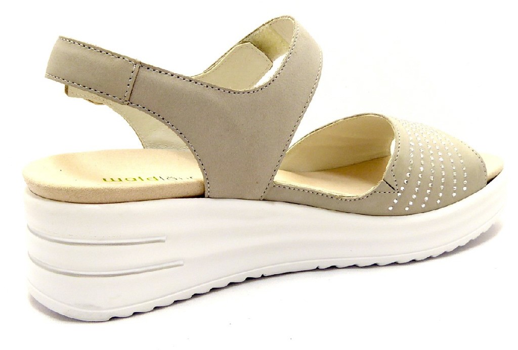 WALDLÄUFER Klassische Sandalen grau