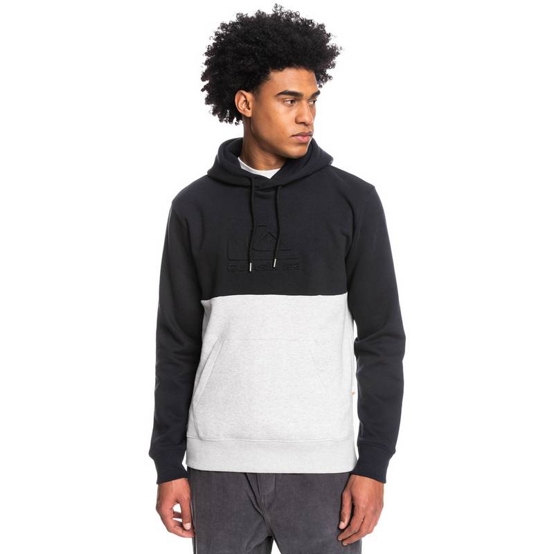 Quiksilver EMBOSS HOOD Fleecepullover Herren