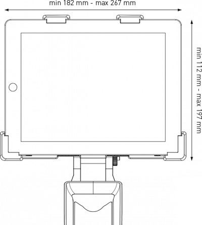 Tacx Lenkerhalter für Tablet Computer