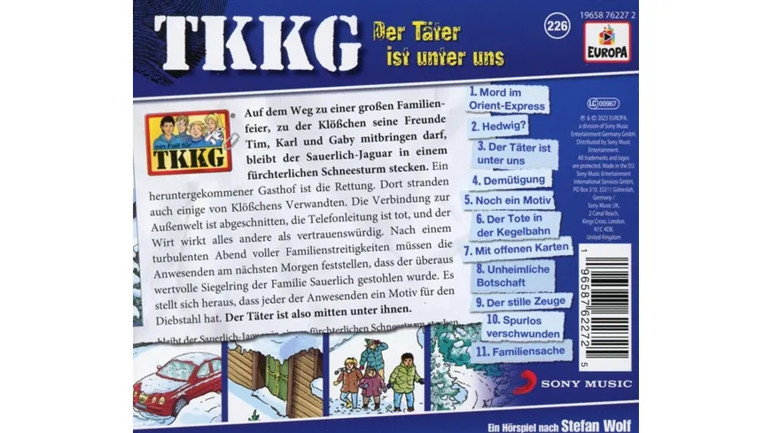 Folge 226: Der Täter ist unter uns
