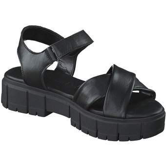 Tamaris Sandale in schwarz