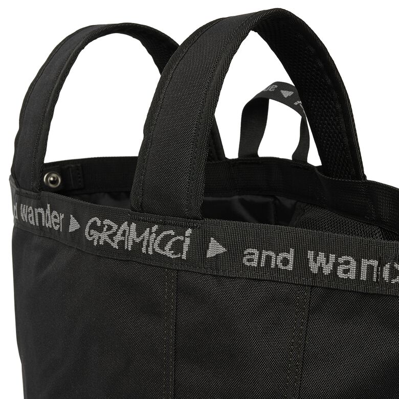 Gramicci x And Wander Multi Patchwork 2Way Pack Black
