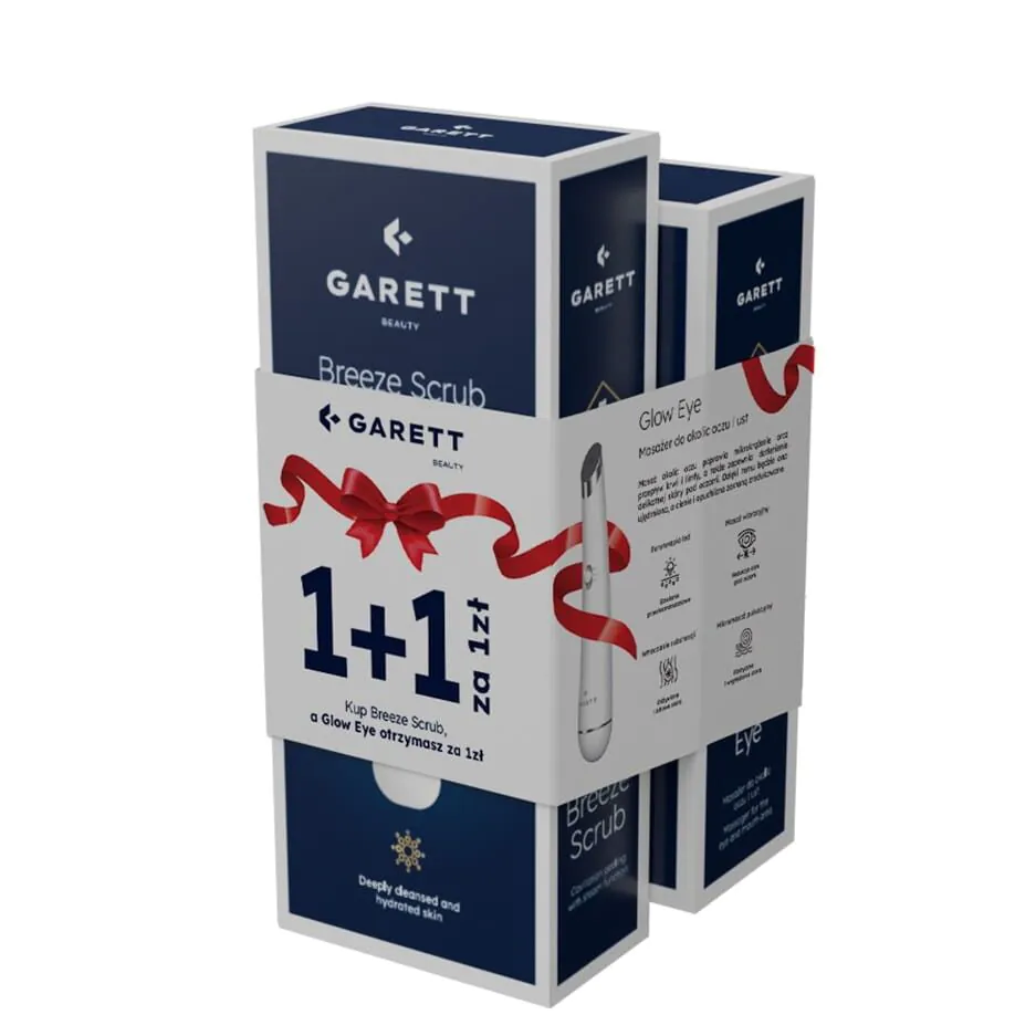 Garett Beauty Breeze Scrub + Beauty Glow за очи - Zestaw