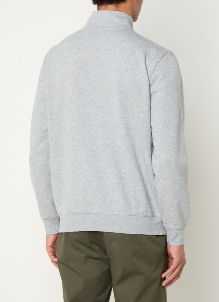 Tommy Hilfiger sweater with half zip and logo