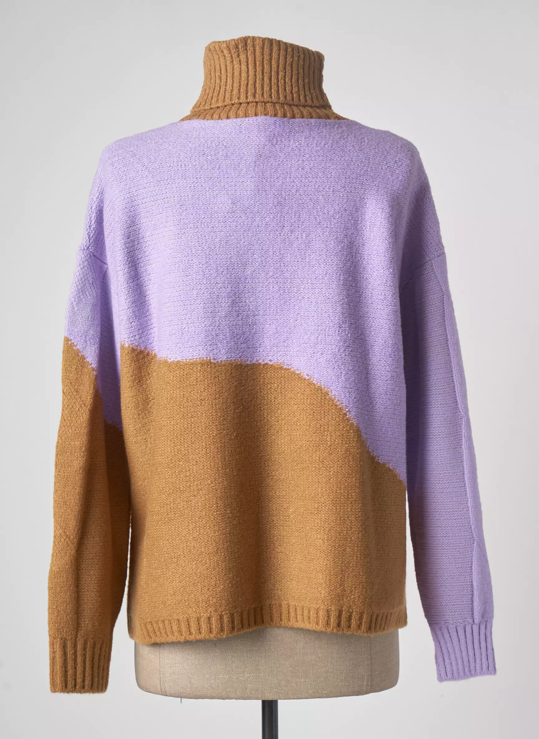 Pame Carrioni Cols Roules Femme couleur violet