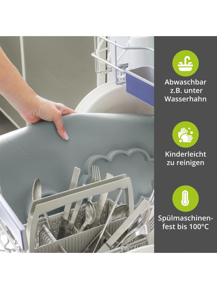BOMI Kindertischmatte in Grau günstig kaufen onesize
