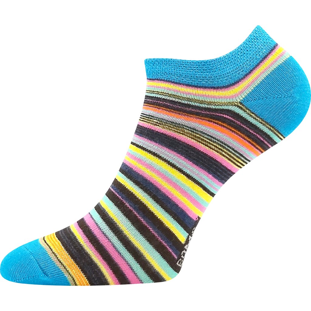 Voxx Piki 75 Mix A niedrige Baumwollsocken, 3 Paare