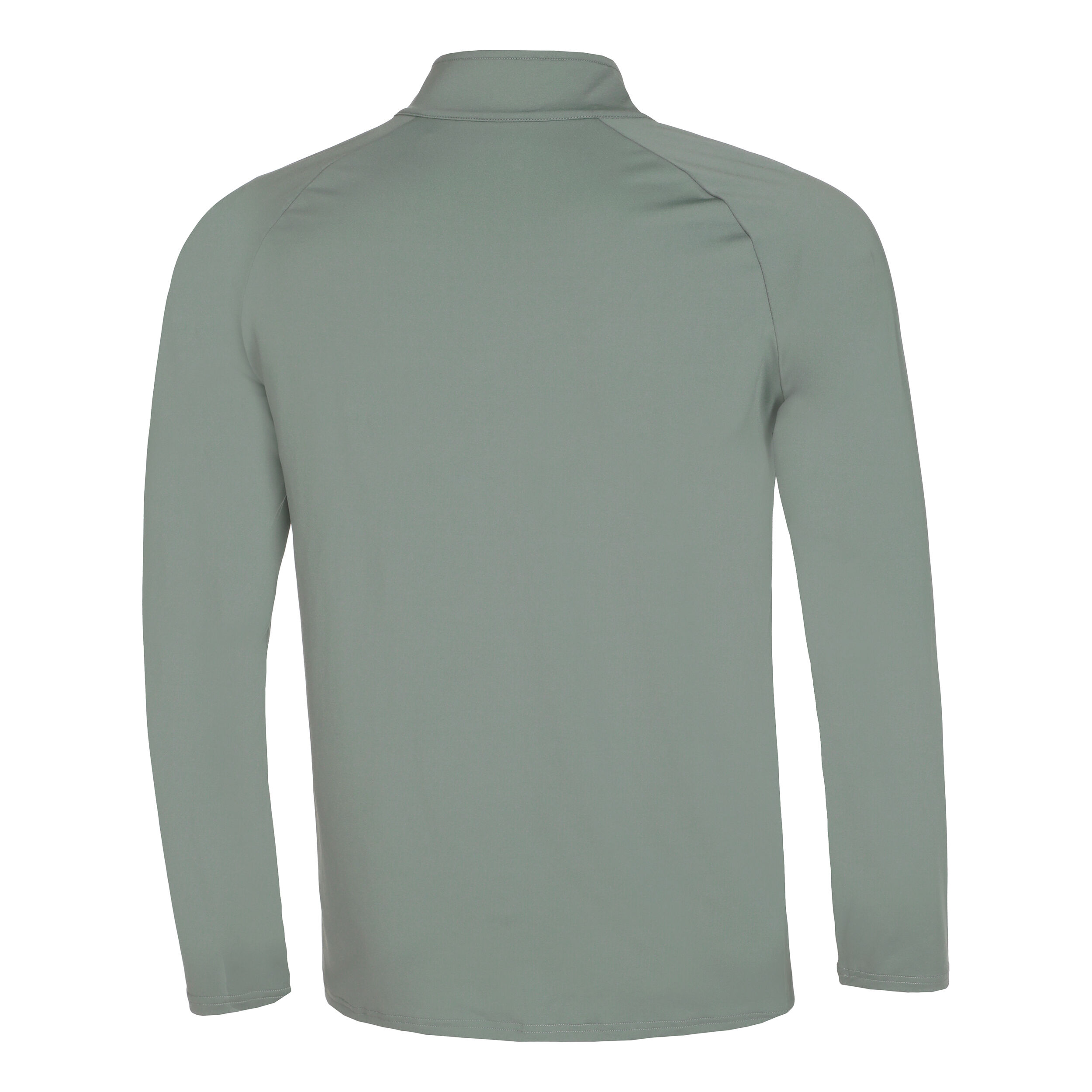 Big Serve1/4 Zip Longsleeve Herren - Salbei, Rot