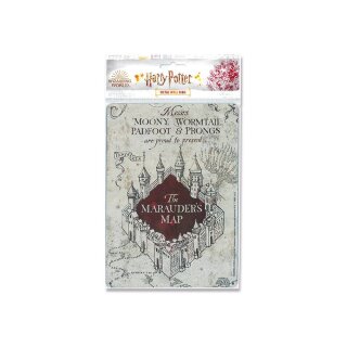 Harry Potter Blechschild Marauders Map 15 x 21 cm