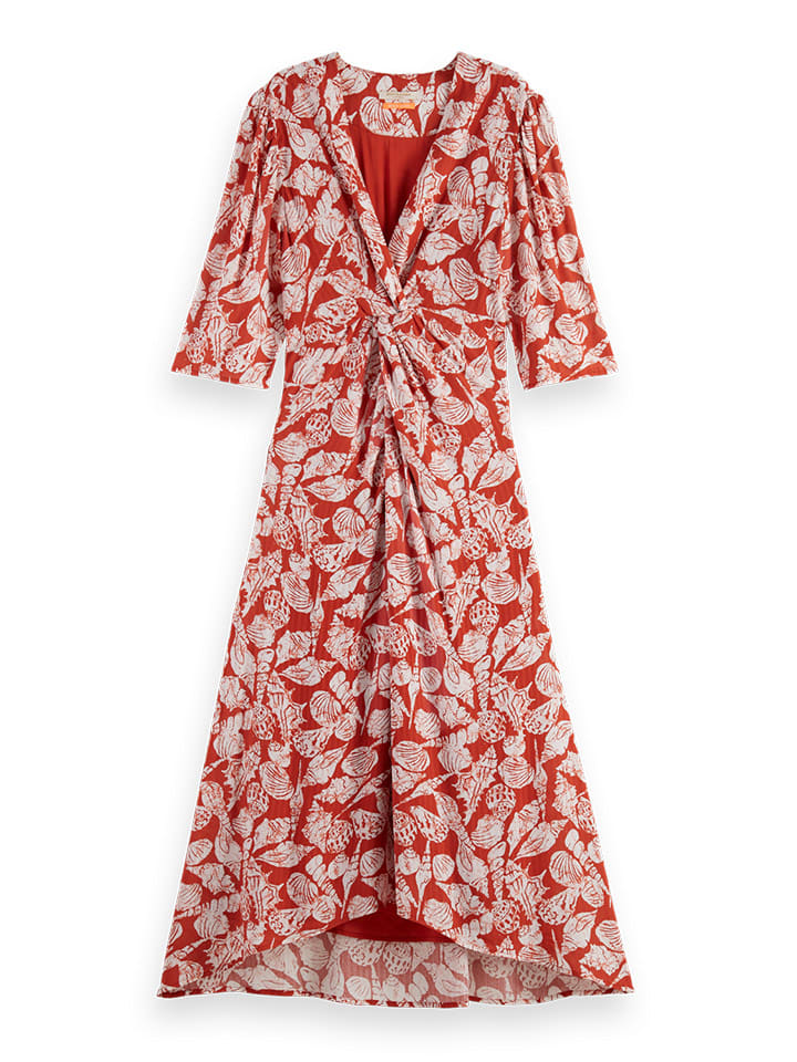 Scotch & Soda Kleid in Rot günstig kaufen