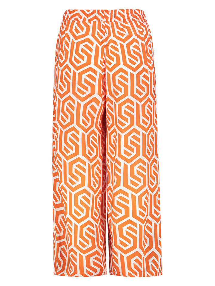Sublevel Hose in Weiß/ Orange günstig kaufen