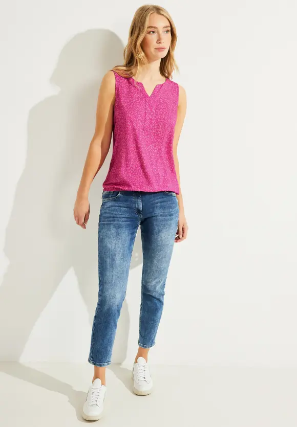 CECIL Blusentop mit Minimalprint