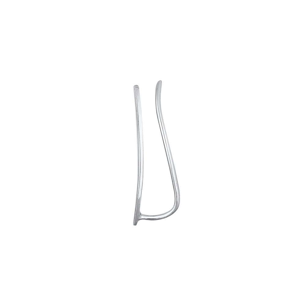 Elli Elli Boucles d'Oreilles Femmes Simple Earclimber Bombé Tendance Basique Blogueur  Boucles d'oreilles