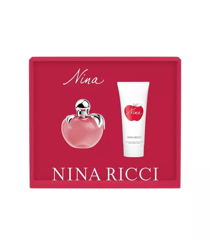 NINA Coffret Eau de Toilette et Lotion pour le corps