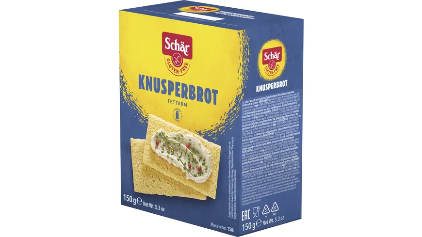 Schär Knusperbrot - glutenfrei 150 g