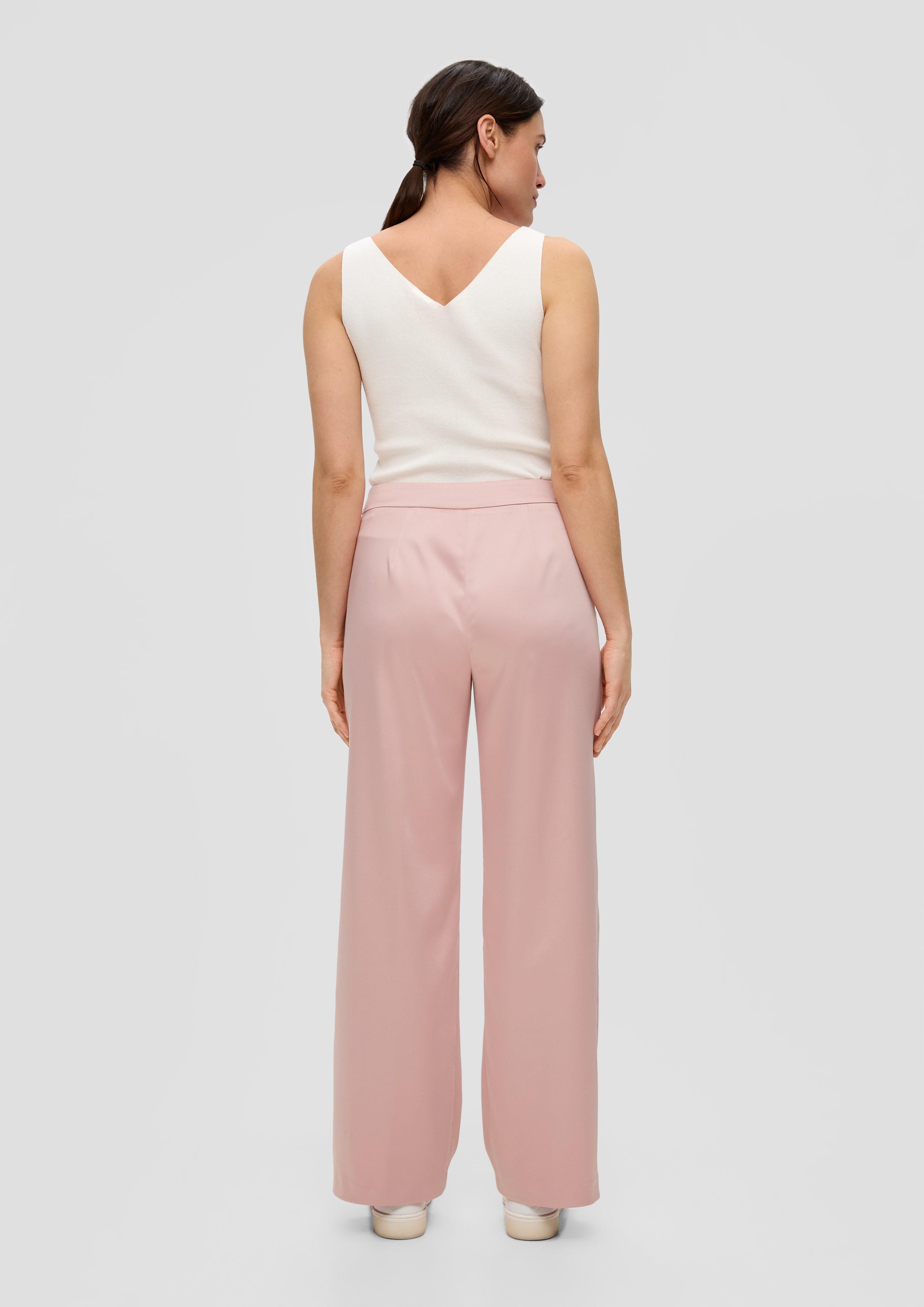 Satinhose mit weitem Bein  2140926-4128