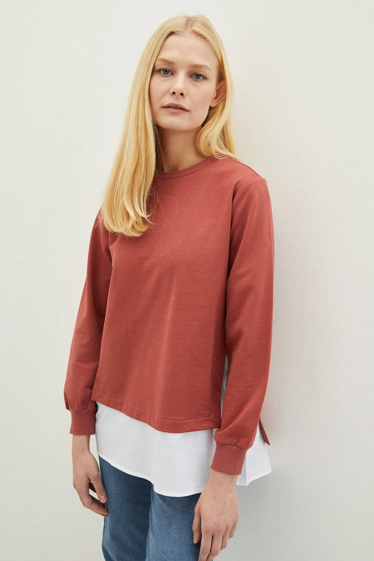 LC Waikiki  Sweatshirt - Rot - Regular Fit
