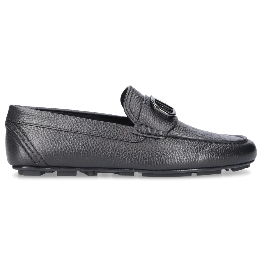 Valentino Garavani - Loafer VLOGO Kalbsleder - schwarz