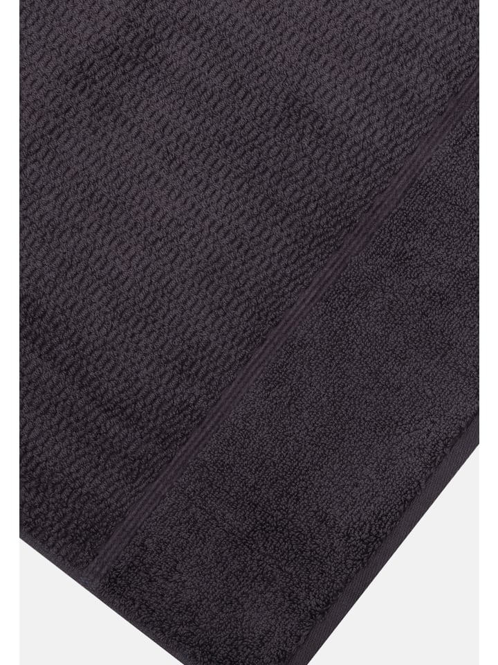 Möve for Frottana 2 X Wasch- 2 X Gäste- 2 X Dusch- 2 X Handtuch im Set Pearl in Graphite günstig kaufen 8