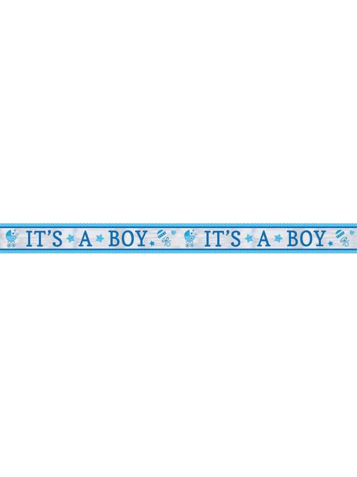 amscan Babyparty-Set It's a Boy 47-teilig Gender Reveal Party in blau günstig kaufen onesize