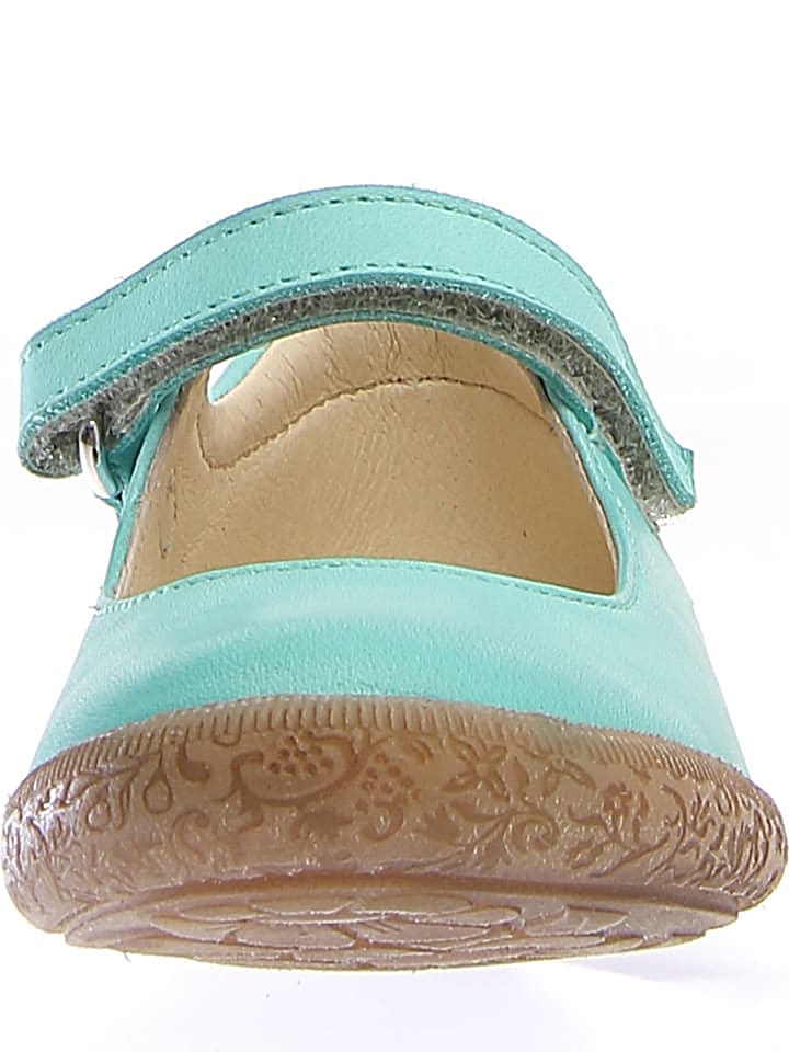 Naturino Leder-Spangenballerinas in Türkis günstig kaufen 33