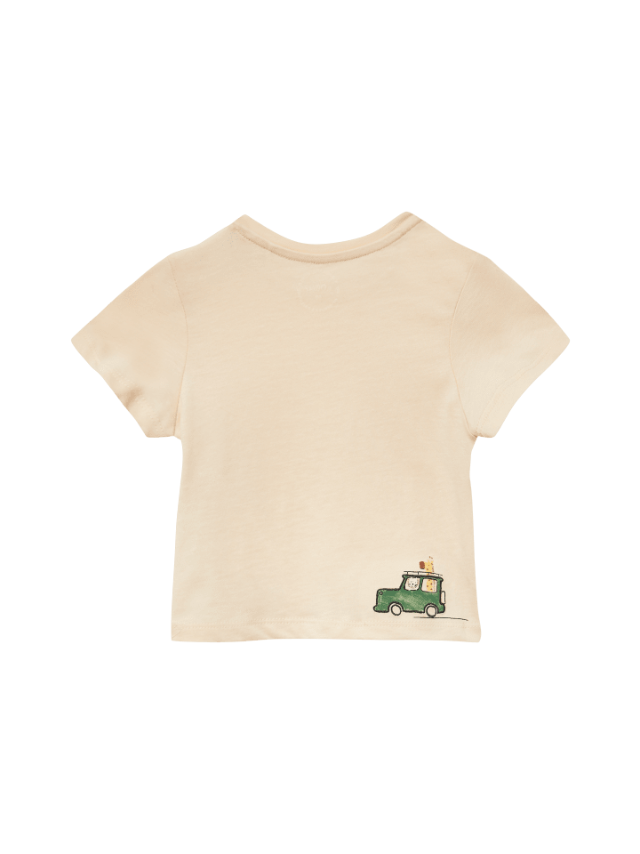 s.Oliver T-Shirt kurzarm in Beige günstig kaufen