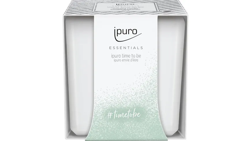 ipuro essentials Kerze Time to Be 125 g