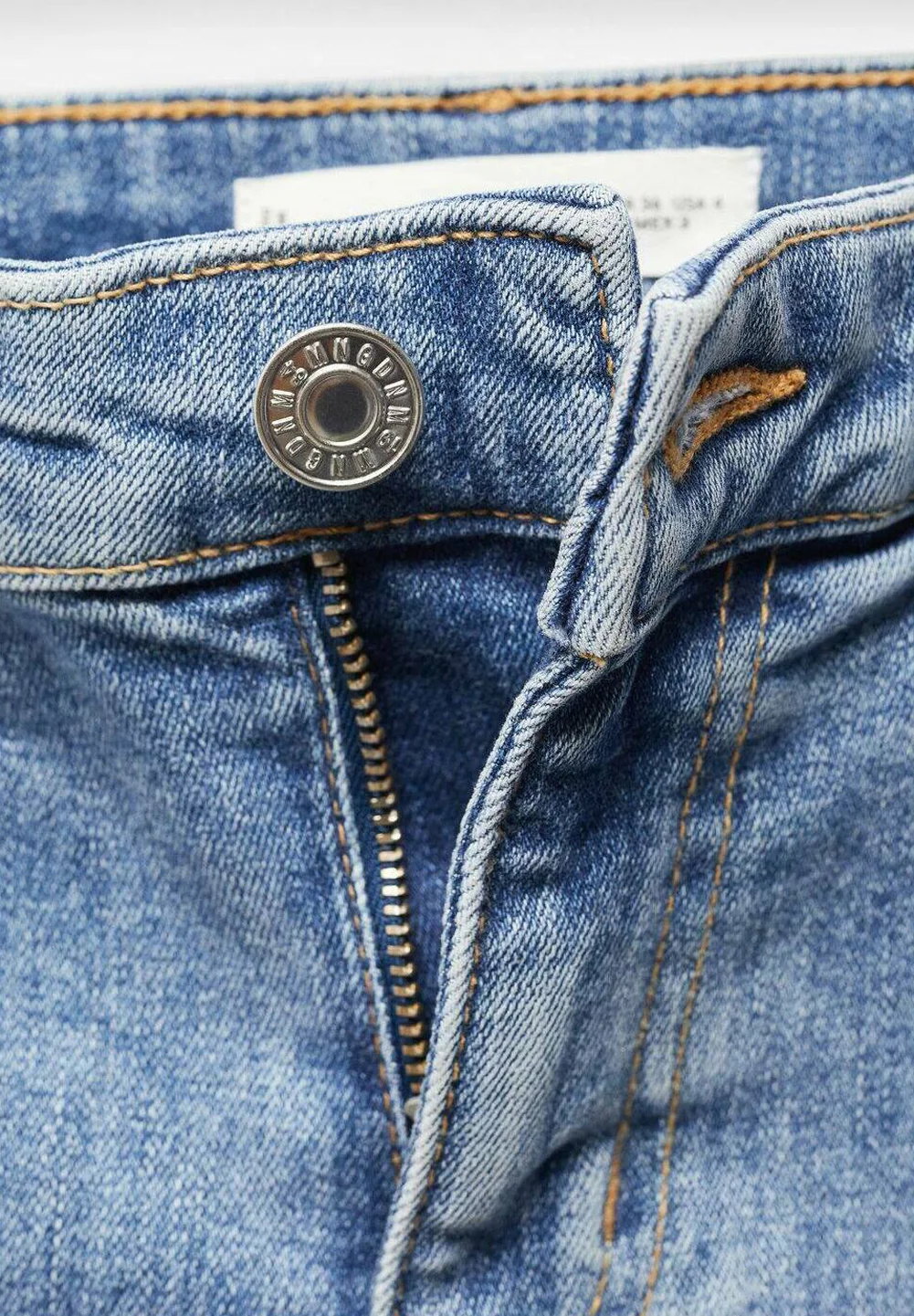 Mango LORA - Shorts vaqueros