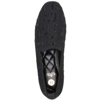 La Strada Slipper in schwarz