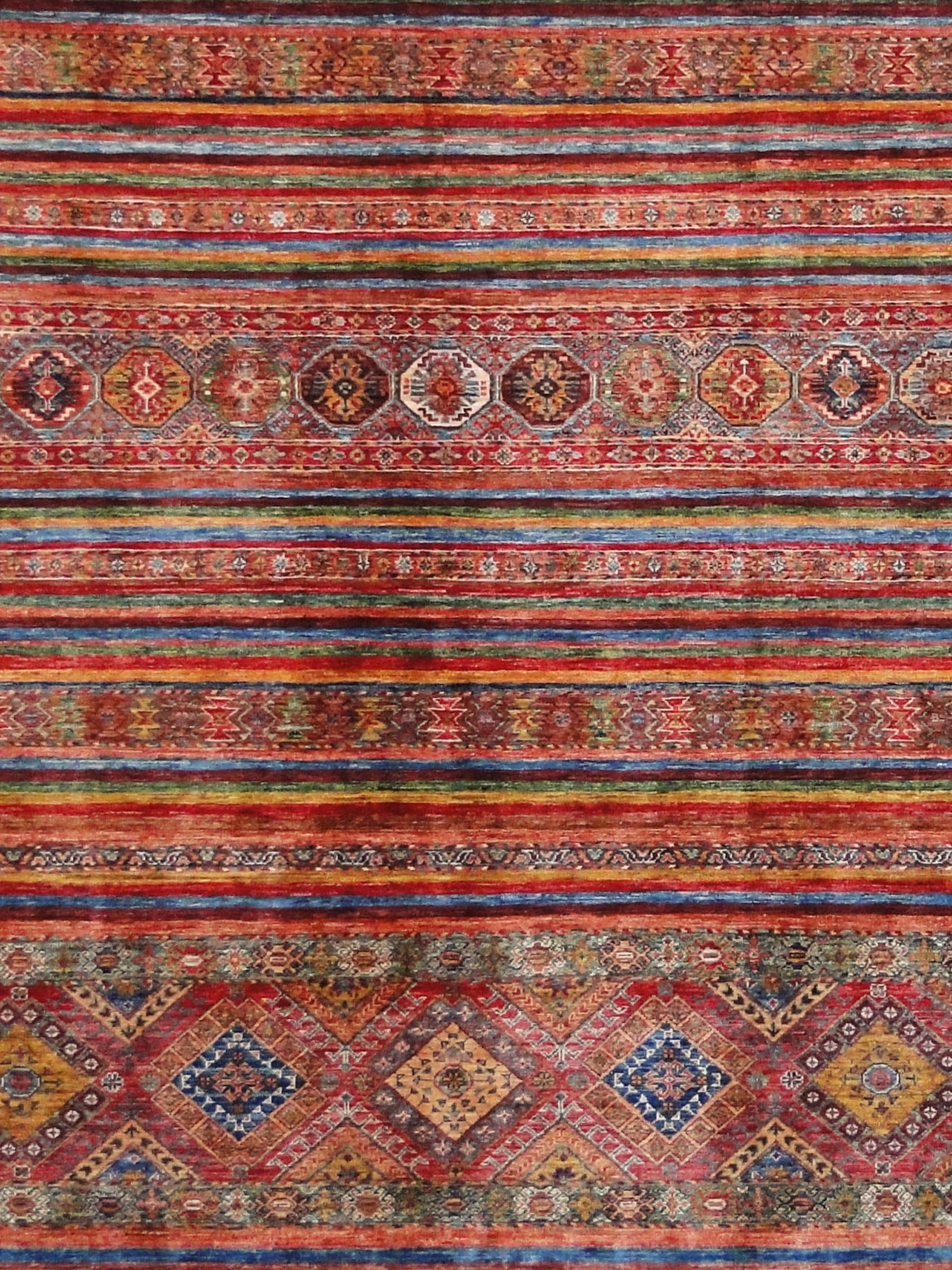 Chobi Schal ca. 241 x 303 cm, Unikat / Einzelstück