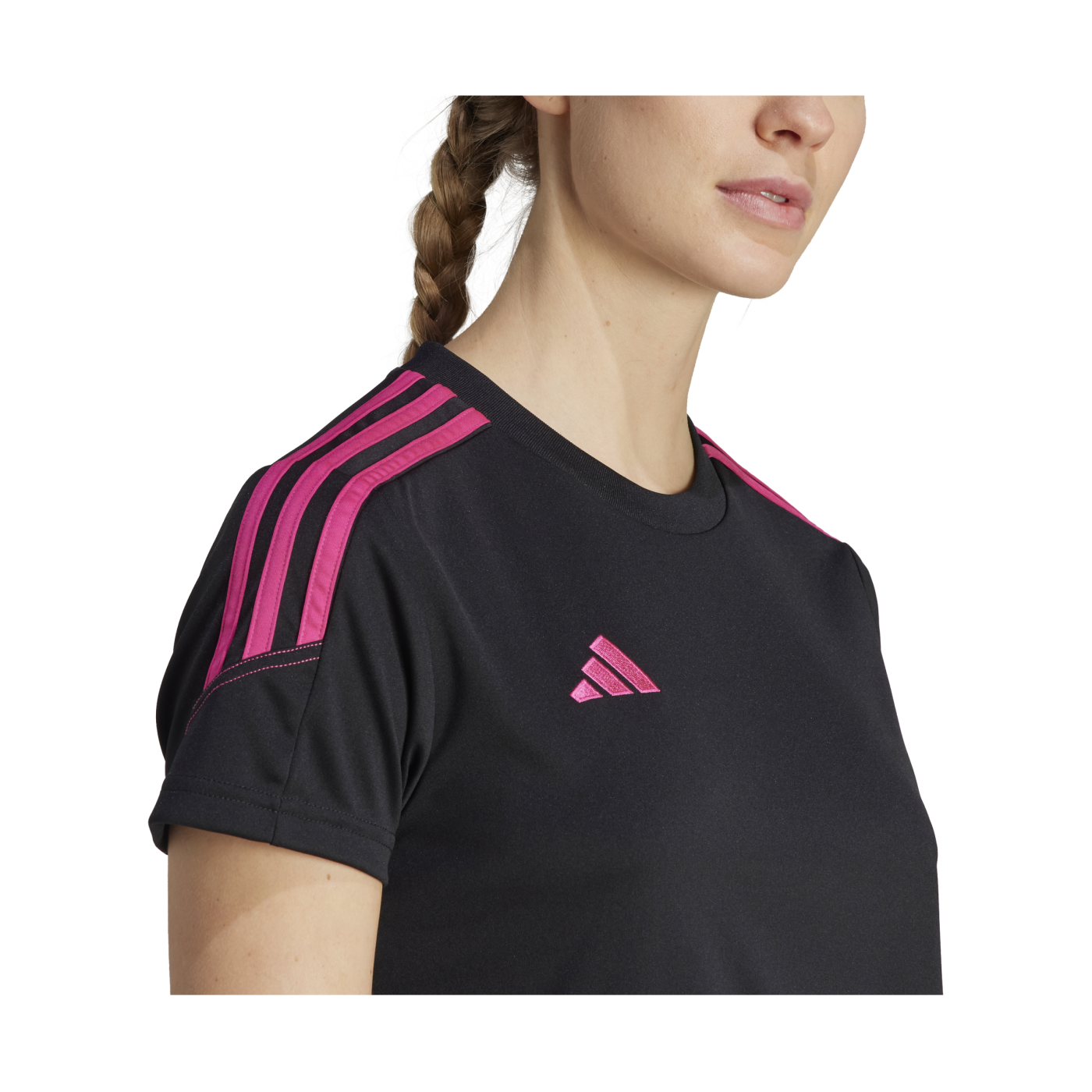 adidas Tiro 23 Club Trikot Damen Schwarz Pink