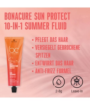 Schwarzkopf Professional BC Bonacure Sun Protect 10-IN-1 Summer Fluid Coconut Haarlotion-100 ml