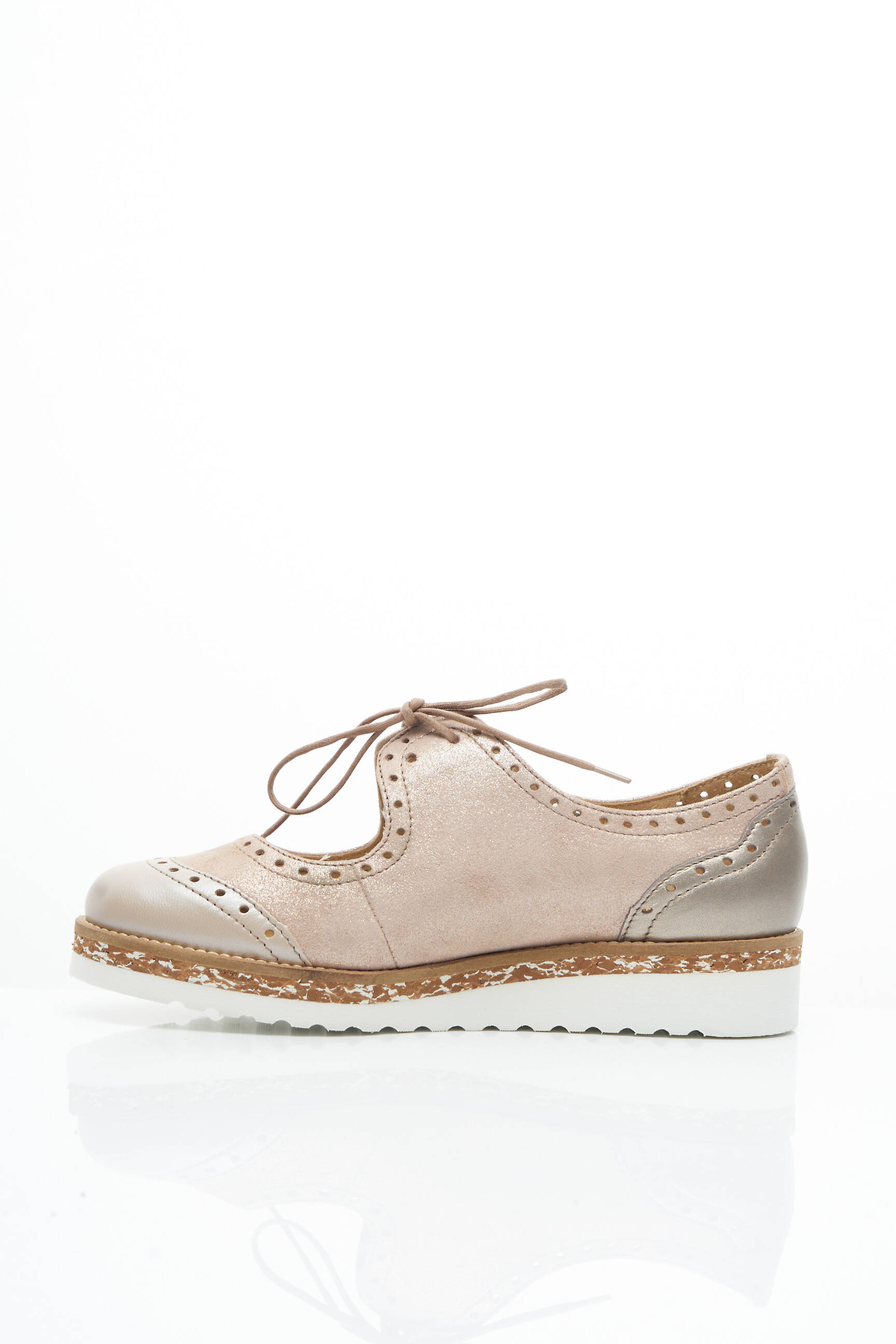 Pinto Di Blu Derby Femme couleur beige