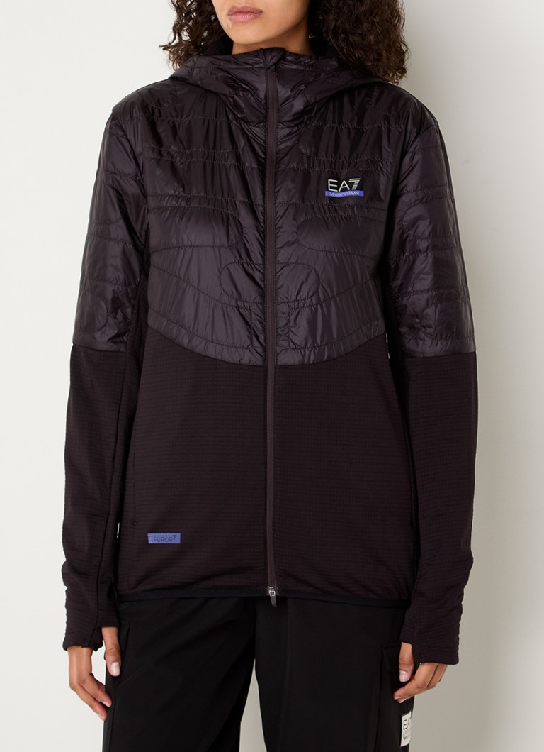 Kamizelka treningowa Emporio Armani z kapturem i logo