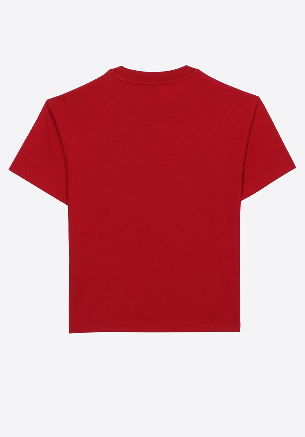 PIERO  T-shirt rouge Garçon en 100% coton