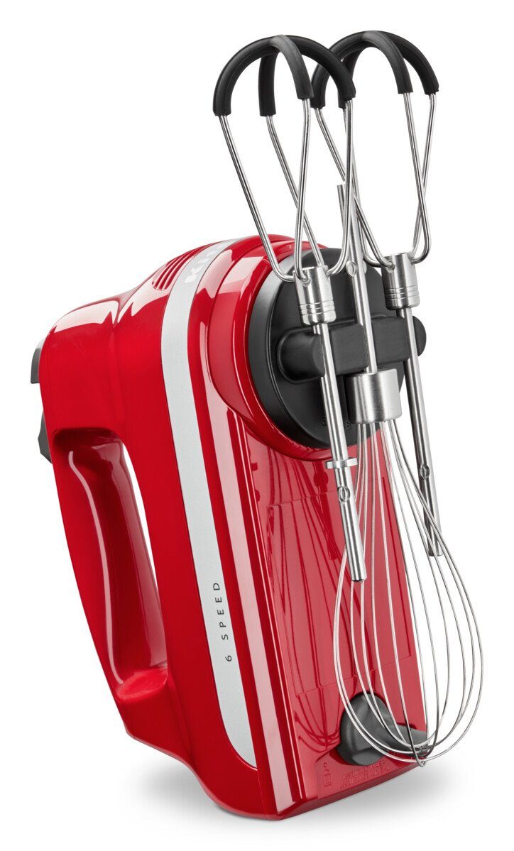 KitchenAid Handmixer KitchenAid Handrührer mit 6 Geschwindigkeitsstufen und Flexi-Rührern