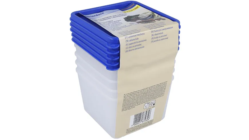 Gefrierdosen Set 5-tlg. 0,5l