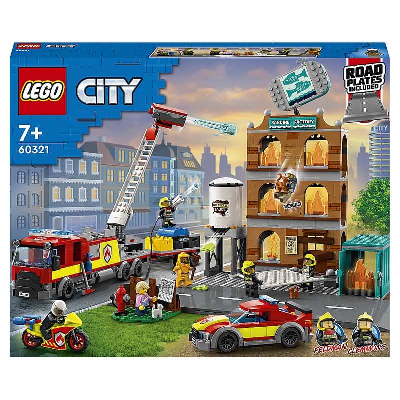 60321 La brigade pompiers LEGO City