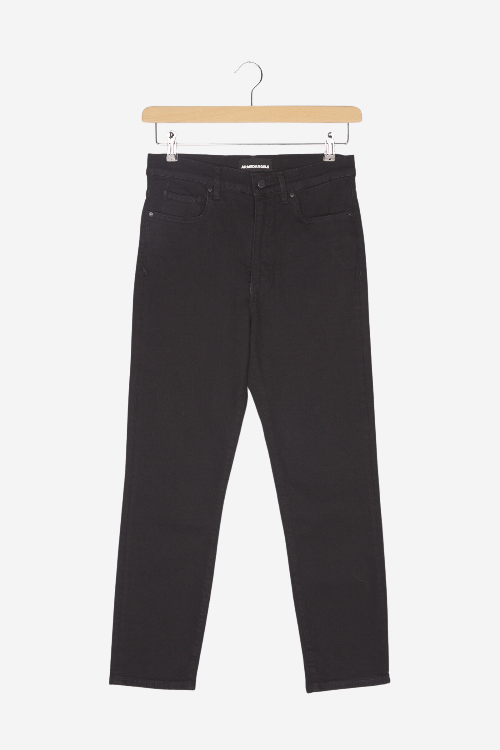 Straight Leg High Waist aus Bio-Baumwoll Mix
