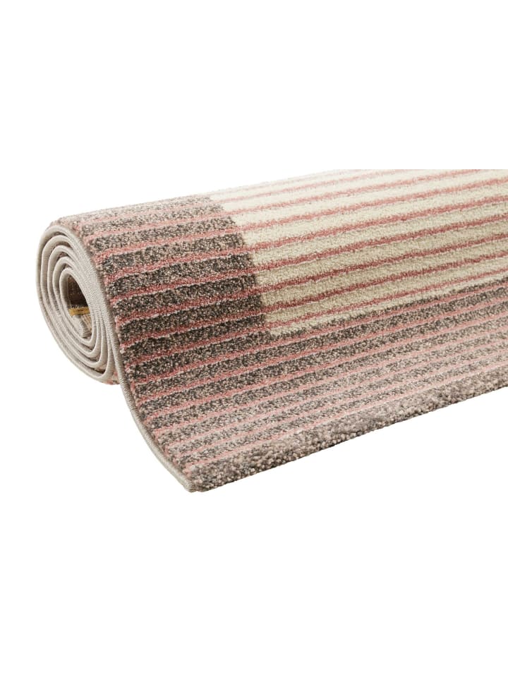 Wecon Home Kurzflorteppich Velvet Flow in rosa günstig kaufen