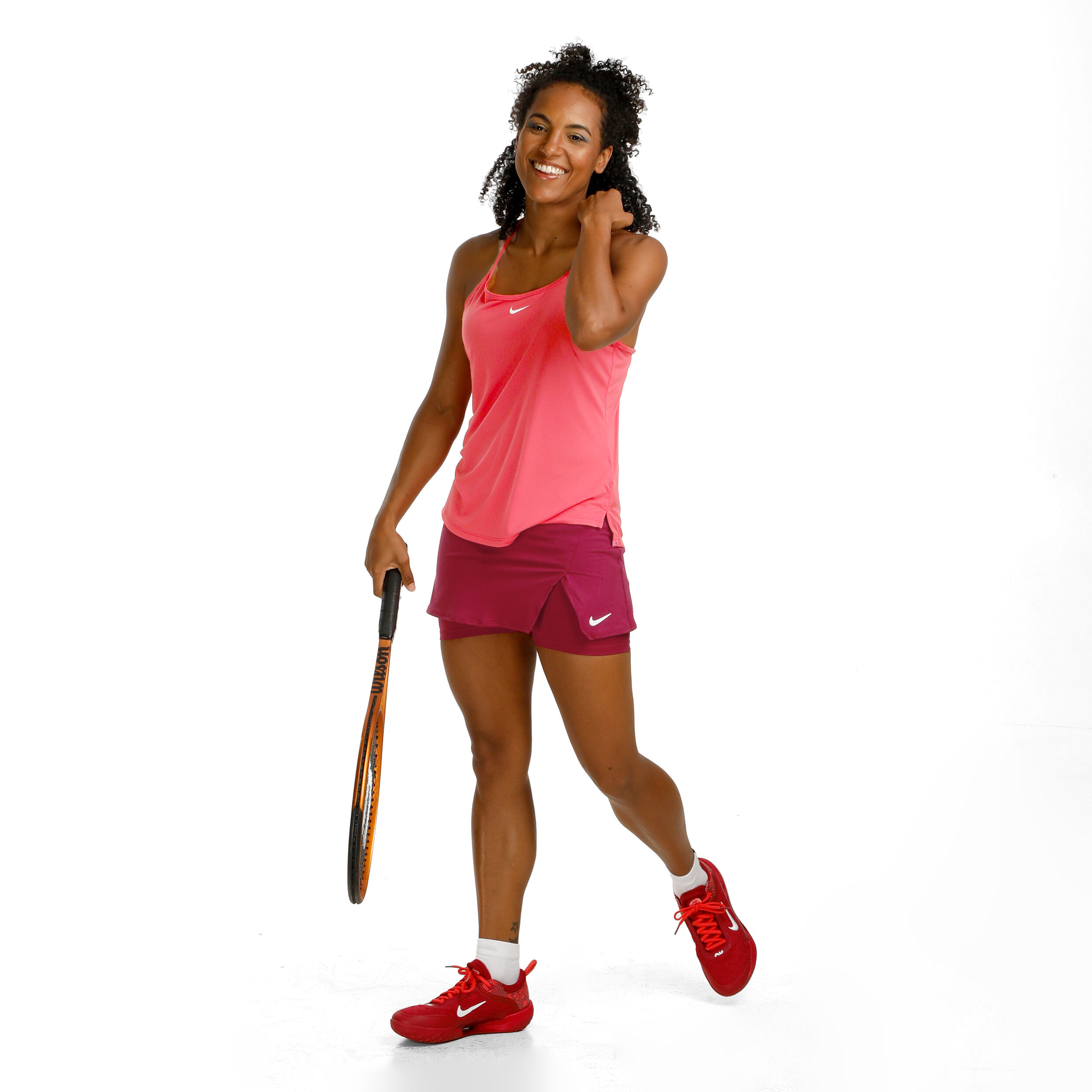 Dri-Fit Court STRT Rock Damen - Berry