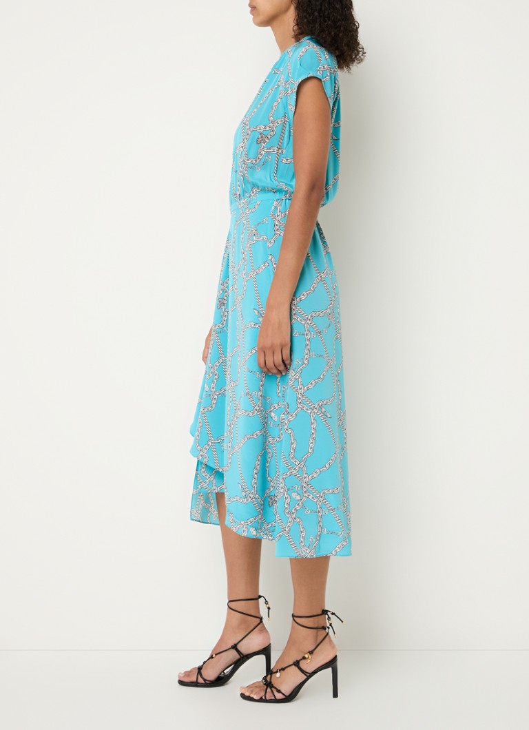 Rochie midi din mătase imprimată Randall de la Zadig&Voltaire