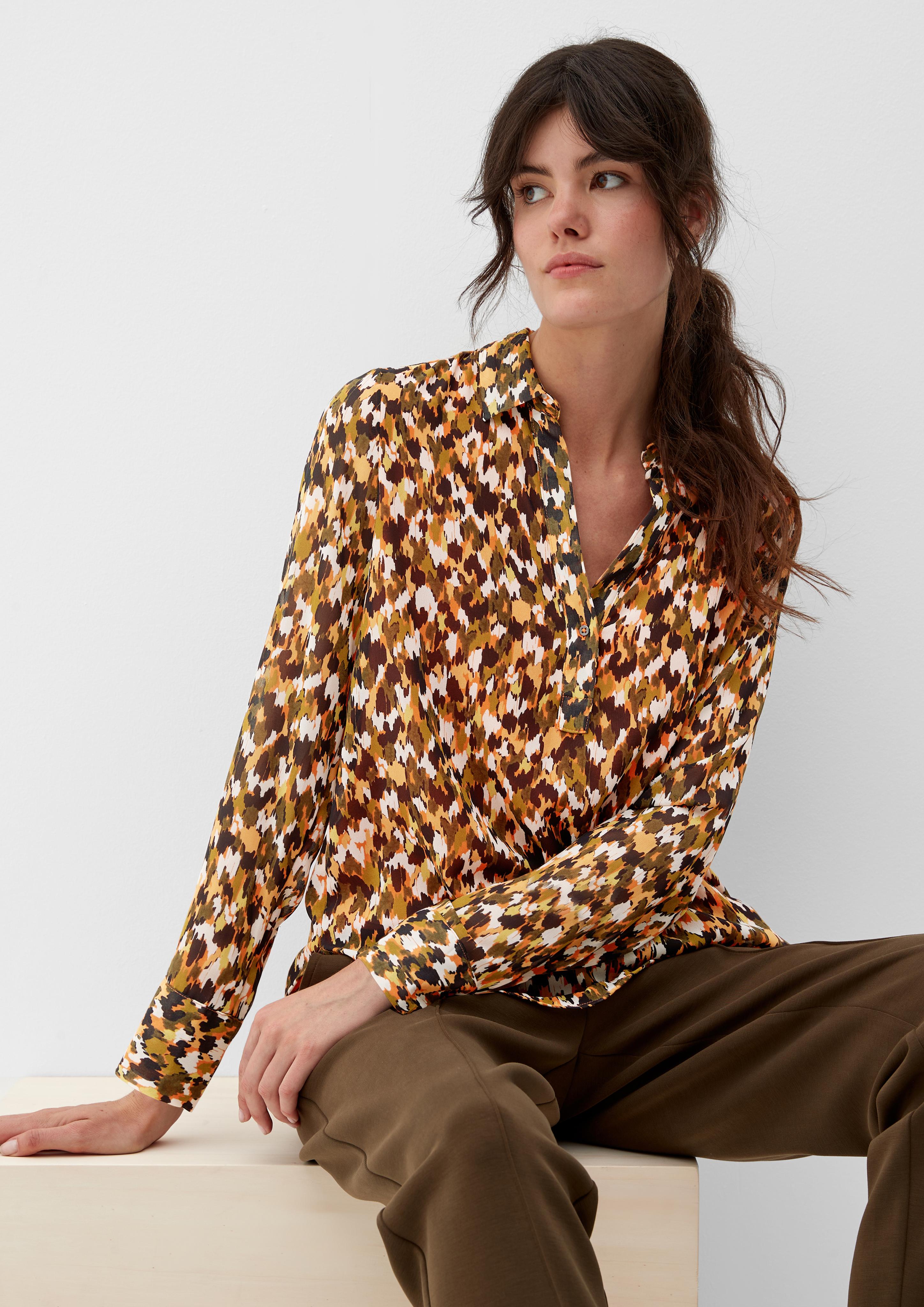 Bluse mit Crêpestruktur  2120679-77A0