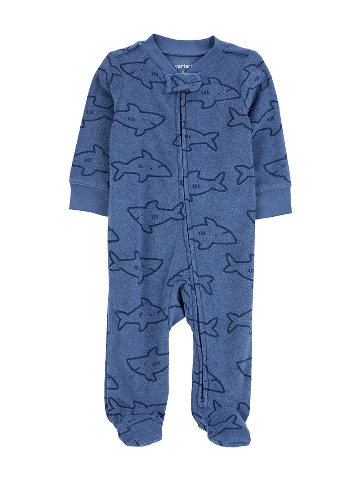 carter's Strampler in Dunkelblau günstig kaufen