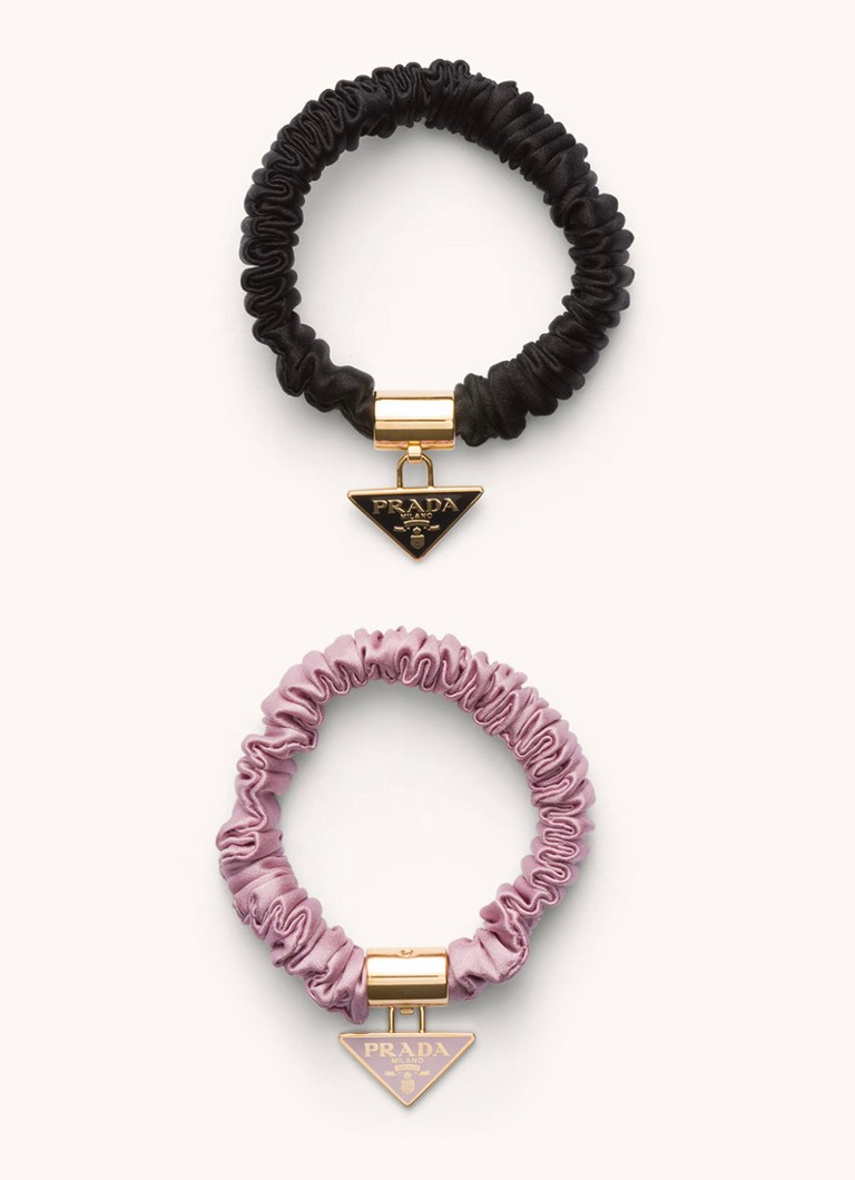Prada Satin Scrunchie -setti, 2 kpl
