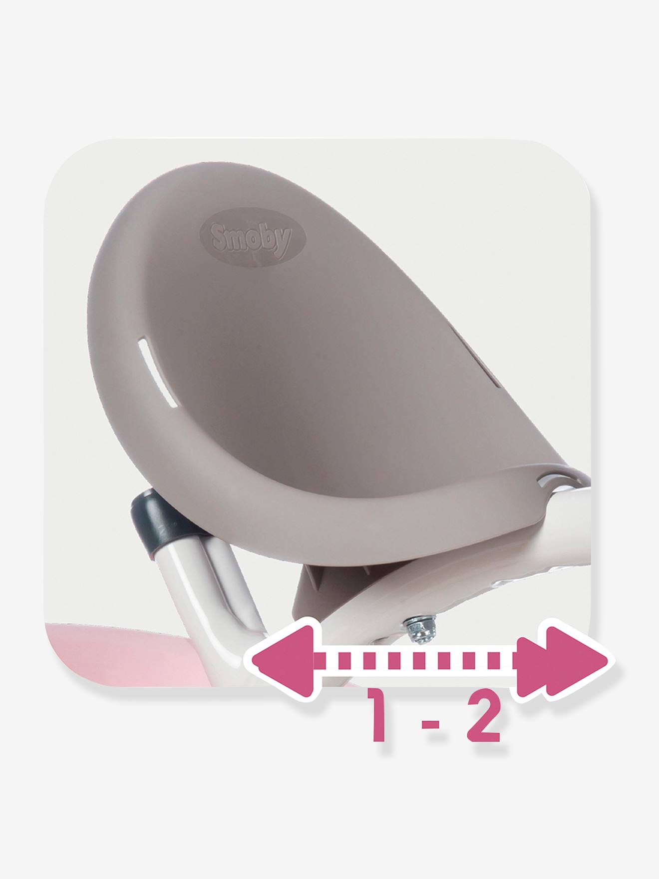 Smoby Dreirad BABY BALADE PLUS SMOBY - hellblau