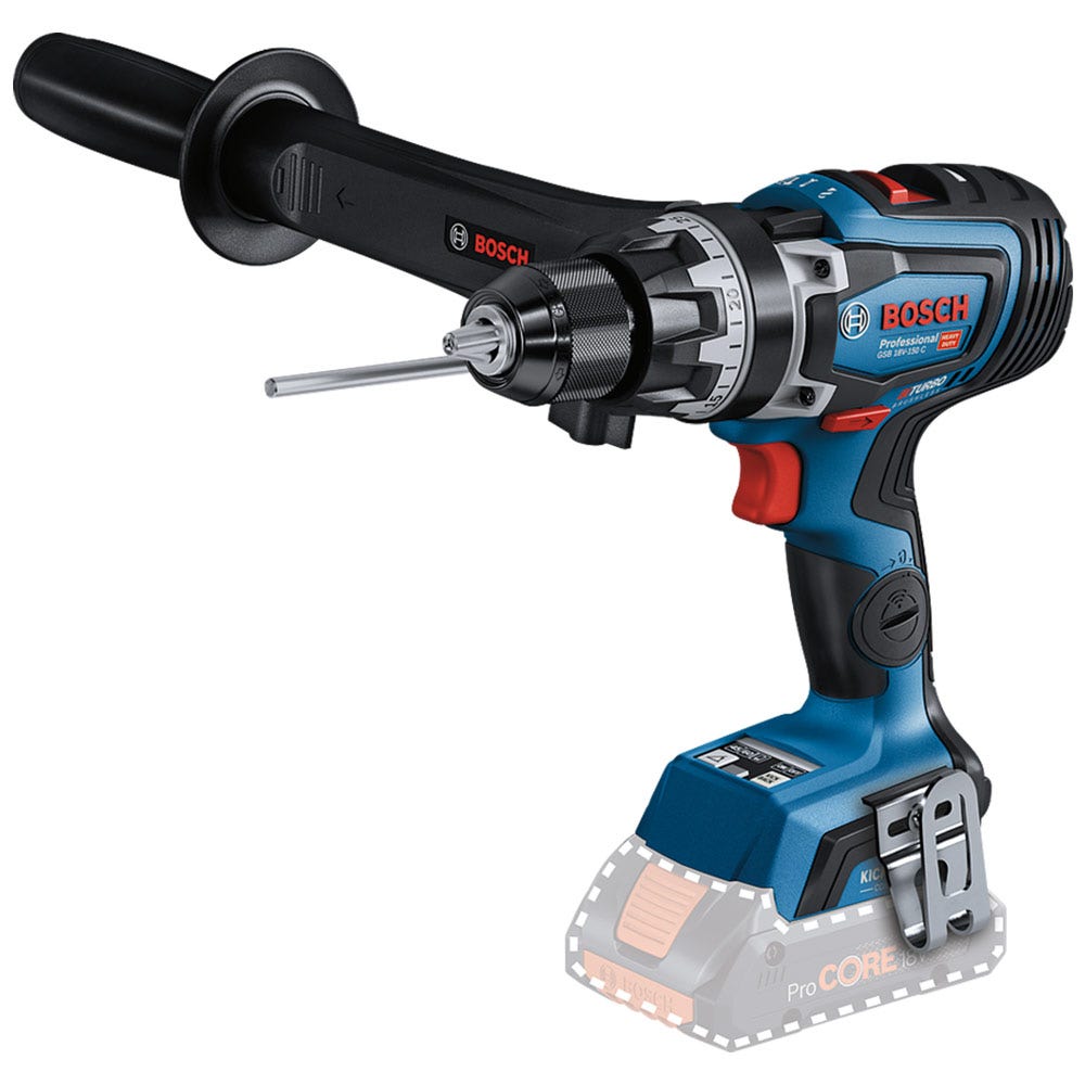 Furadeira de impacto sem escova BOSCH 18V BITURBO de 13 mm GSB 18V-150 C 0615990M9U