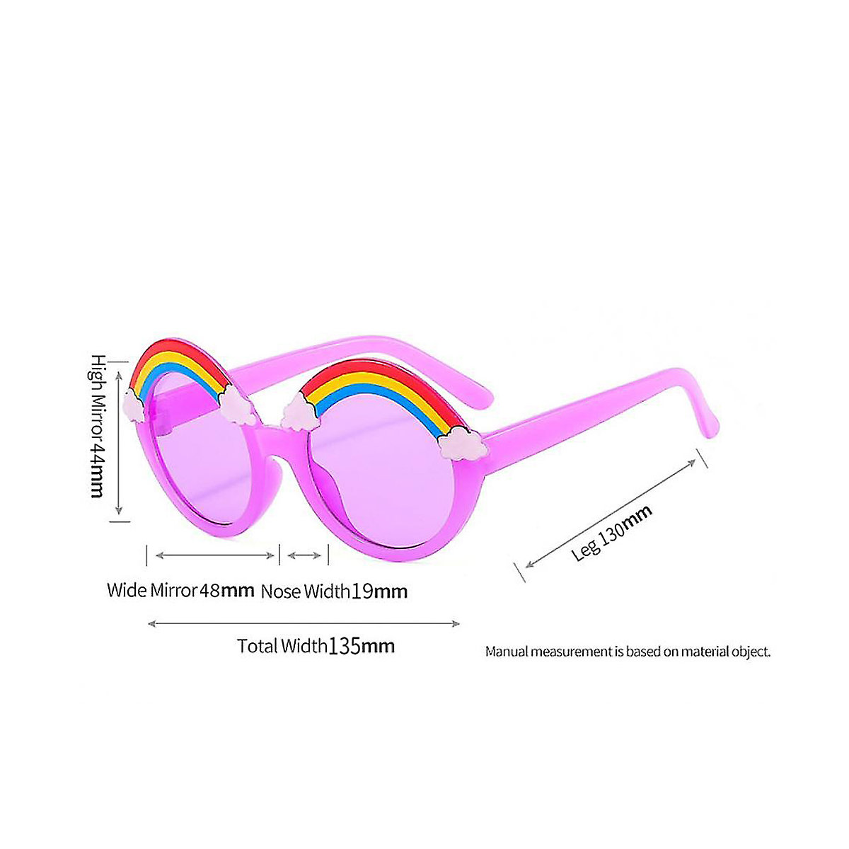 Sonnenbrille Regenbogen UV400 Sonnenbrillen für Kinder